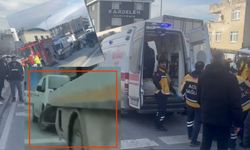 Çekici park halindeki TIR'a çarptı!