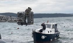Lodosa teknede yakalandılar! Sarıyer'de can pazarı
