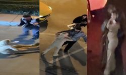 Şişli'de genç kadın kendini yere attı, direği yumrukladı: 11 yıl seni bekleyemem!