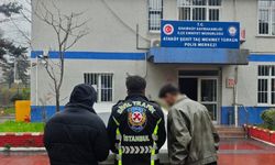 Makas atan sürücüler yakalandı