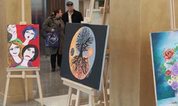 Kanser hastalarından resim sergisi
