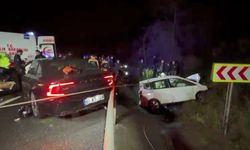 Beykoz'da gece yarısı feci kaza