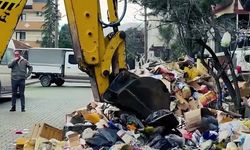Evden 30 ton çöp çıktı