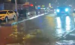 Maltepe’de cadde göle döndü