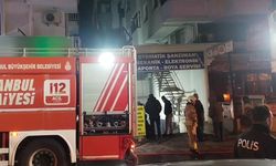 Maltepe’de tamirhanede alevler yükseldi