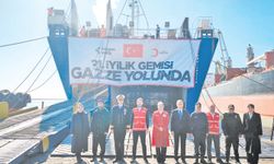 En büyük iyilik gemisi, Gazze’ye uğurlandı