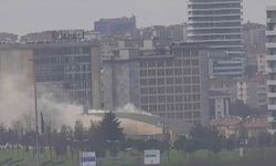 Merter Polisevi'nde yangın!