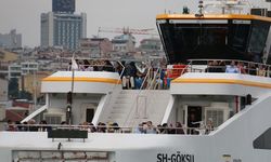 Şehir hatları vapurunda panik!