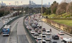 İstanbul'da trafik yoğunluğu!
