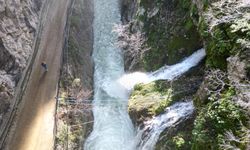 Ulukaya Kanyonu'nda ikinci şelale oluştu