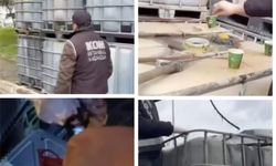 242 ton kaçak akaryakıt ele geçirildi