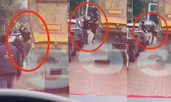 Öfkesini yenemedi, sopayla şoföre saldırdı!