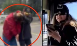 Savcı olduğunu söyleyen, otobüsteki saldırgan kadın tutuklandı