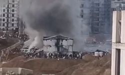 İstanbul'da işçi konteynerinde yangın