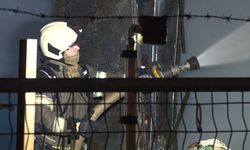 Ataşehir'de mermer atölyesinde yangın