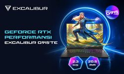 Mobilite ihtiyacı için GeForce RTX Slim Performansı, Excalibur G915’te