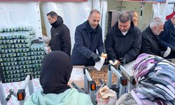 İftarda vatandaşlara döner ikramı