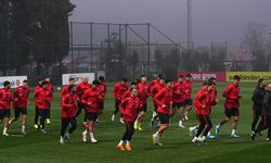 A Milli Futbol Takımı, Romanya maçının hazırlıklarını sürdürdü