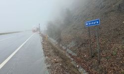 Bolu Dağı'nda yoğun sis