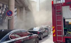Üsküdar'da spor salonunda yangın
