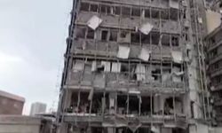 İran'da vurulan Gandi Hastanesi görüntülendi