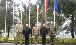 Uluslararası askeri heyetten Deniz Unsur Komutanlığı'na ziyaret