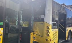 Ataşehir’de İETT otobüsleri çarpıştı