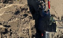 Halk plajında İHA alarmı