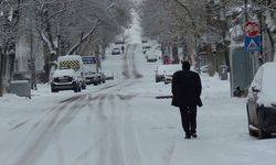 Mart ortasında kar sürprizi