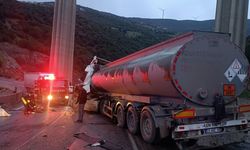 Kafa kafaya tanker kazası