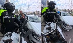 Zabıta zamana karşı yarıştı, bebek hastaneye yetişti