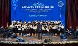 Pendik’te çocuklar ilahi ve ezgilerle sahne aldı