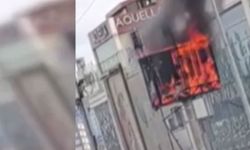 Küçükçekmece’de baz istasyonunda yangın