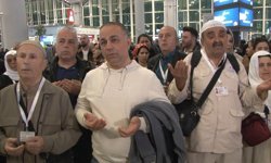 Yılın ilk hacı adayları kutsal topraklara uğurlandı