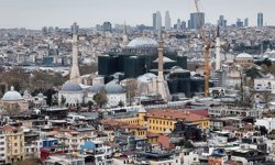 Ayasofya restorasyonunda yeni adım: Ana kubbe koruma altına alınıyor