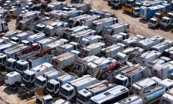 Yüzlerce araç TMSF otoparkında görüntülendi