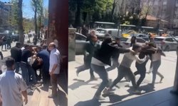 Zabıta ile işportacılar karşı karşıya geldi, esnaf arada kaldı