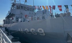 Mayın avlama gemisi ‘TCG Anamur’, ziyarete açıldı