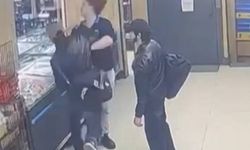 Zincir markette şiddet olayı: Çalışan yumrukla düşürüldü