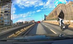 Pendik’te tehlikeli sürüş kamerada: Sürücüye ağır ceza