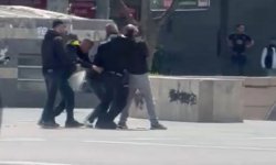 Kendini ihbar eden şüpheli etrafa ateş açtı