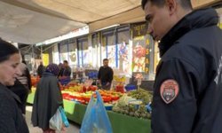 Bahçelievler’de pazarda tartı oyunu