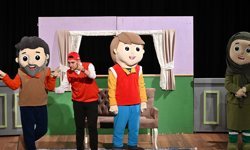 Minikler İstanbul’un tarihini tiyatro ile öğrendi