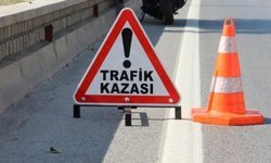 Tekirdağ'da kaza! Otomobil rejüje çarptı