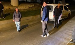 Bir anda durdu, trafik kilitlendi