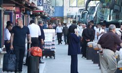 15 Temmuz Demokrasi Otogarı'nda bayram dönüşü yoğunluğu