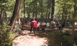 Belgrad Ormanı'nda mangal yakıp piknik yaptılar