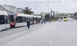 Kabataş-Bağcılar tramvay hattında arıza