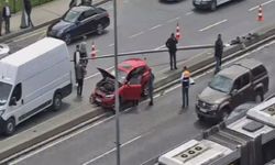 Bakırköy’de trafiği kilitleyen kaza
