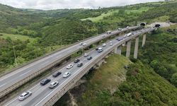TEM’in Kocaeli geçişinde akıcı yoğunluk